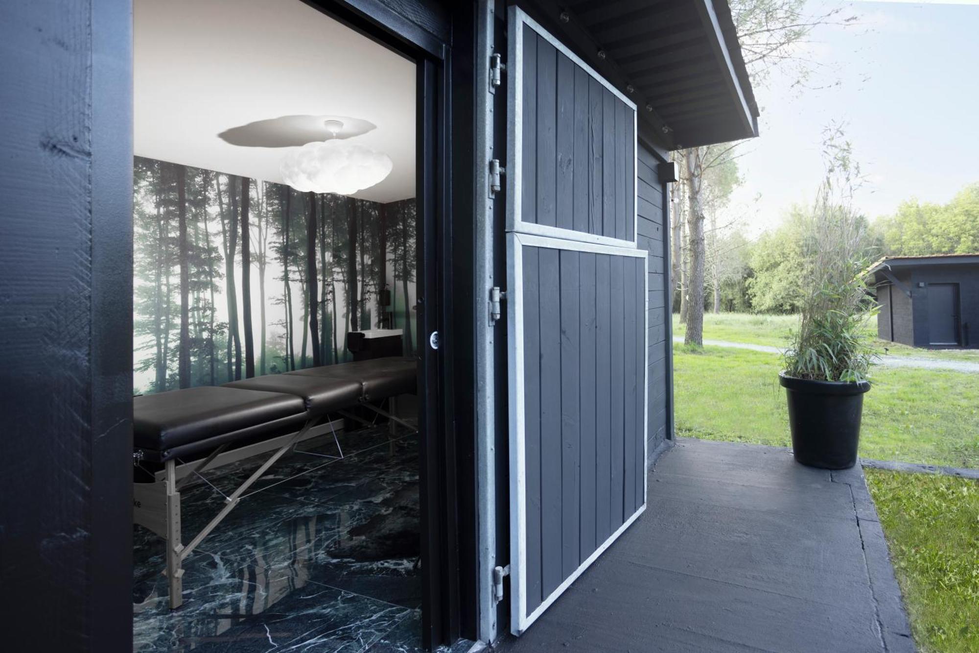L Ost In Sensations -Hebergements Insolites Et Suites De Luxe Spa Sauna Piscine Foret Marcenais Экстерьер фото